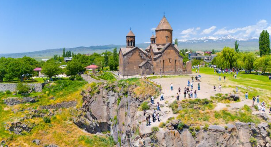 Saghmosavank Monastery, Aragatsotn Province, Armenia